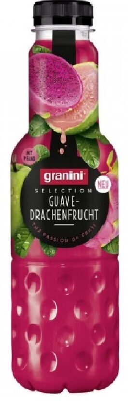 Sulas dzēriens  GRANINI Selection Guava Dragonfruit 40%, PET, 0.75l (DEP)